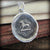 Wolf Wax Seal Pendant Necklace - Valor and Guardianship - Beware of the Wolf - Shannon Westmeyer Jewelry - 1