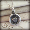 Victorian Conversation Heart - Break it Not - Shannon Westmeyer Jewelry - 3