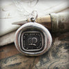 Goodbye Gift - Never Say Goodbye Wax Seal Necklace