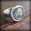 Four Leaf Clover Wax Seal Ring - Shannon Westmeyer Jewelry - 3