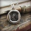 Cupid Wax Seal Necklace - Romantic Jewelry