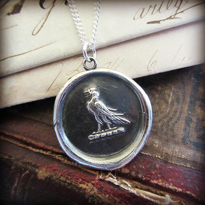 Eagle Wax Seal Medallion - Victory & Courage - Shannon Westmeyer Jewelry - 2