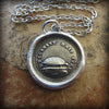 Turtle Wax Seal Necklace - Patience, Longevity & Endurance - Shannon Westmeyer Jewelry - 2