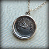 Swallow Wax Seal - Optimistic & Kindhearted - Shannon Westmeyer Jewelry - 3