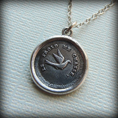 Swallow Wax Seal - Optimistic & Kindhearted - Shannon Westmeyer Jewelry - 3