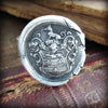 Greyhound Wax Seal Ring - Courage, Vigilance, Nobility, Loyalty and Swiftness - Shannon Westmeyer Jewelry - 3