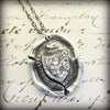 Guardianship Wax Seal Crest Necklace - I Will Protect The Ones I Love - Shannon Westmeyer Jewelry - 3