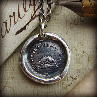 Don't Rub Me the Wrong Way - Hedgehog - Shannon Westmeyer Jewelry - 1