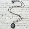 Anchor Wax Seal Necklace with bronze chain