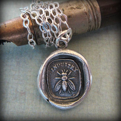 Honey Bee / Industry - the power of teamwork and collective effort - Shannon Westmeyer Jewelry - 3