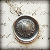 Ivy Leaf Wax Seal Pendant - Strong & Lasting Friendship - Shannon Westmeyer Jewelry - 3