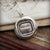 Inspirational Necklace - Love Lasts Wax Seal Necklace