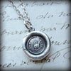 Love Truth Victorian Wax Seal Necklace - Sincerity, Friendship & Love - Shannon Westmeyer Jewelry - 4