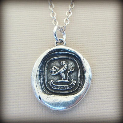 Win by Love Heraldic Crest - Love Prevails - Shannon Westmeyer Jewelry - 2