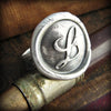 Monogram Wax Seal Ring - Shannon Westmeyer Jewelry - 2