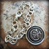 Monogram Initial Medallion Bracelet - Shannon Westmeyer Jewelry - 1