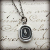 Tiny Owl Wax Seal Necklace  Wisdom, Vigilance & Wit - Shannon Westmeyer Jewelry - 2