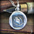 Owl Wax Seal Necklace - Wisdom, Vigilance, Mystery & Protection - Shannon Westmeyer Jewelry - 1
