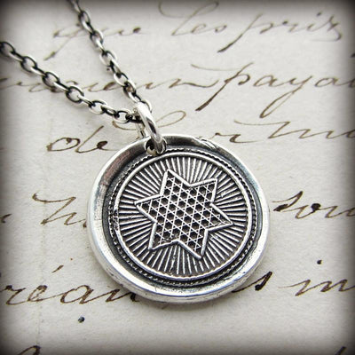 Rising Star Wax Seal Necklace - Shannon Westmeyer Jewelry - 2