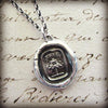 Tree Heraldic Crest Necklace - Strong and Silent - Silence is a Virtue - Shannon Westmeyer Jewelry - 3