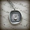 My Heart is Sincere - Heart & Quill Pen - Shannon Westmeyer Jewelry - 3