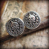 Skull Memento Mori Cuff Links - Shannon Westmeyer Jewelry - 4