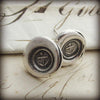 Small Anchor Wax Seal Post Earrings