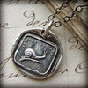 Snail Wax Seal - Home is Always With Me - Shannon Westmeyer Jewelry - 2