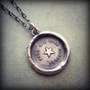 True North Star Wax Seal Necklace - You are my True North - Shannon Westmeyer Jewelry - 3