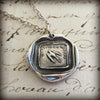 Swallow Wax Seal Necklace - Shannon Westmeyer Jewelry - 2