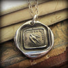 Swallow Wax Seal Necklace - Shannon Westmeyer Jewelry - 3